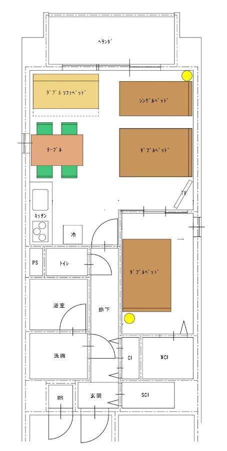 ケイアイコンホテルズ ふくしあ801 Nagoya Ngoại thất bức ảnh